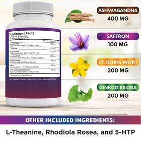NEW AGE Saffron Supplements ingredients list