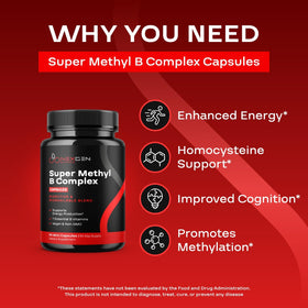 NEXGEN BLENDS Methylated B Complex 90 Caps bottle with label