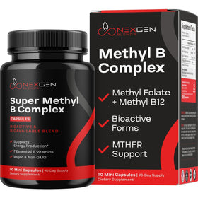 NEXGEN BLENDS Methylated B Complex 90 Caps front view