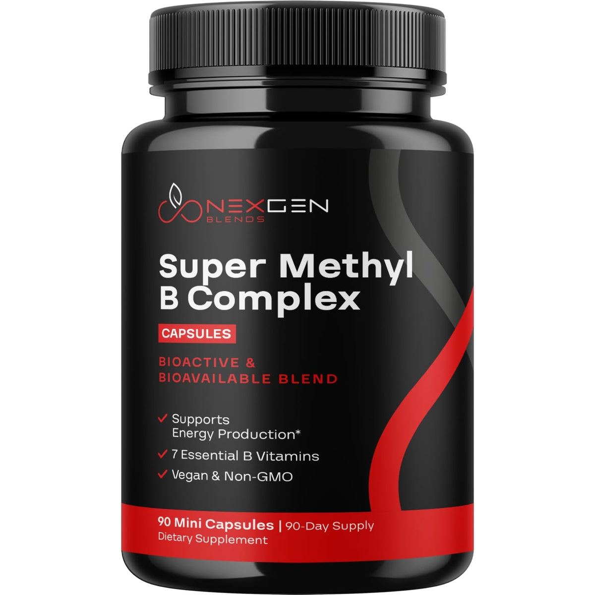 NEXGEN BLENDS Methylated B Complex 90 Caps lifestyle scene