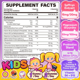 Nextdia Happy Saffron Gummies bottle with label