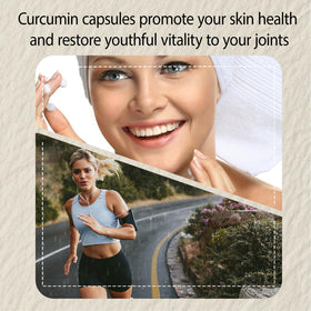 NIVELLE Turmeric Curcumin 1000mg supplement bottle side view