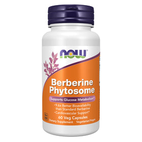 NOW Foods Berberine Phytosome 60 Veg Caps front view