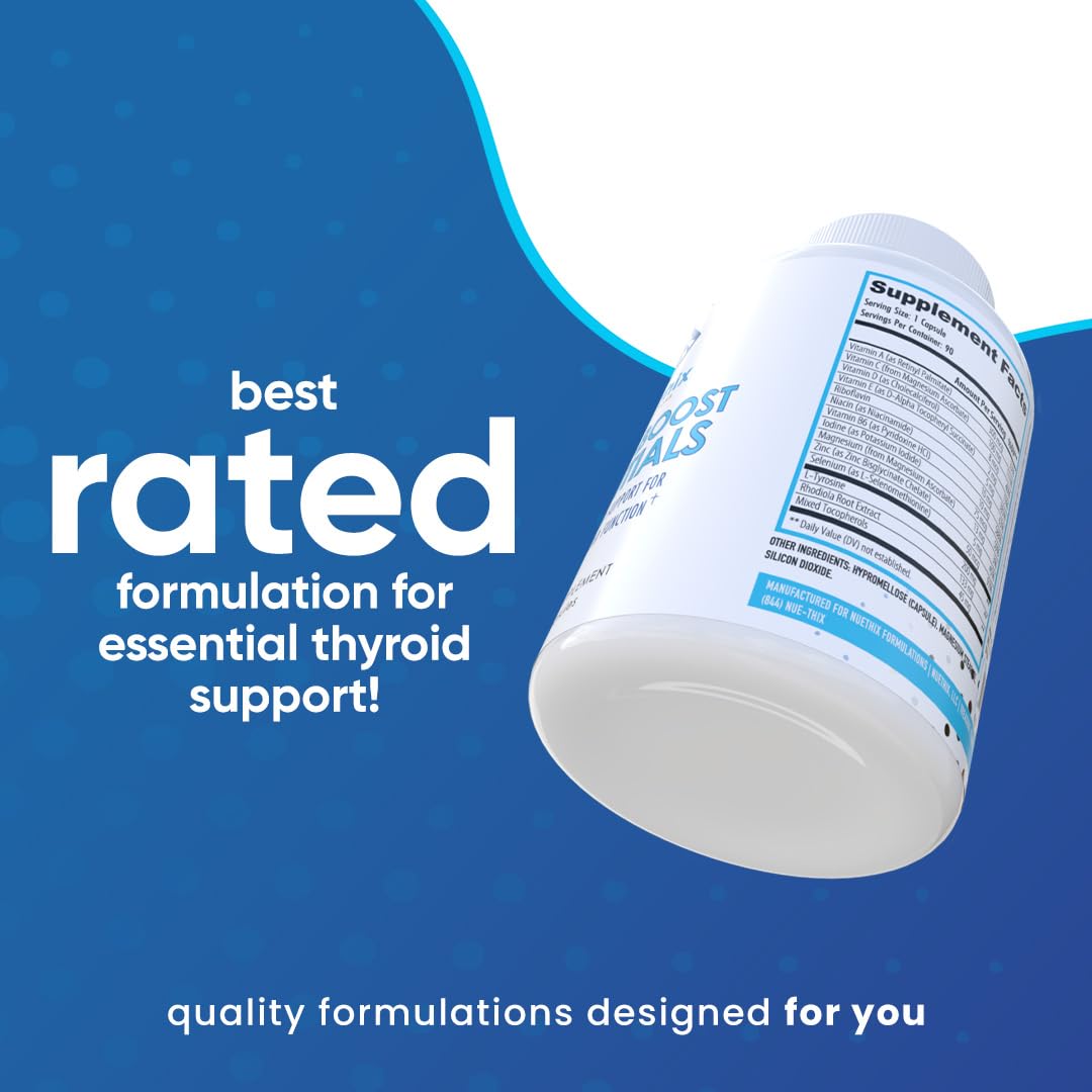 NuEthix Formulations Thyro-support Essentials packaging on a table