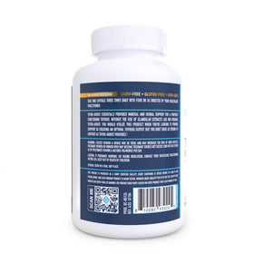 NuEthix Formulations Thyro-support Essentials side view with label