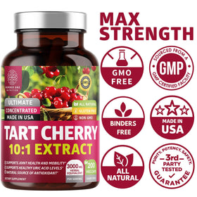 Number One Nutrition Tart Cherry Extract Capsules packaging details