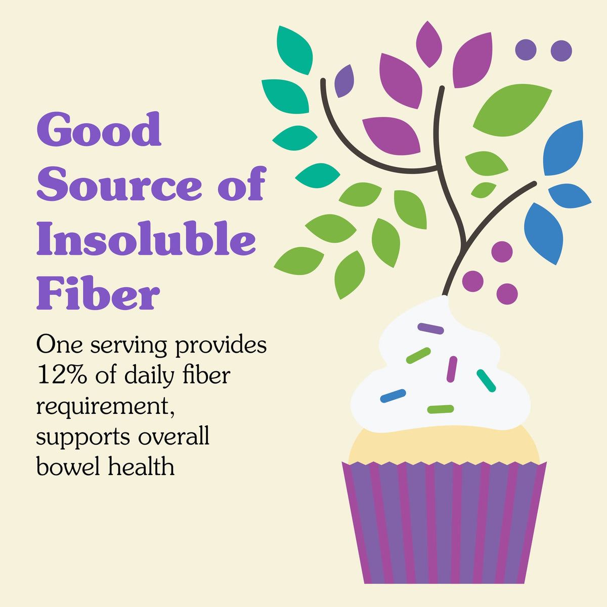 Nunaturals Oat Fiber Powder in a bowl with measuring spoon