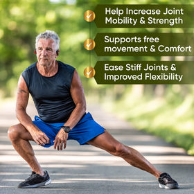 NutraPro Glucosamine Chondroitin MSM Joint Relief Supplements tablets close-up