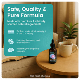 Nutraville Pineal Guardian X bottle with measuring dropper
