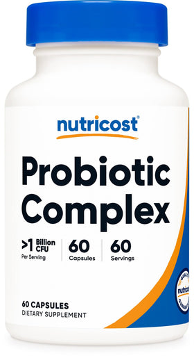 Nutricost Probiotic Complex 60 Capsules front view