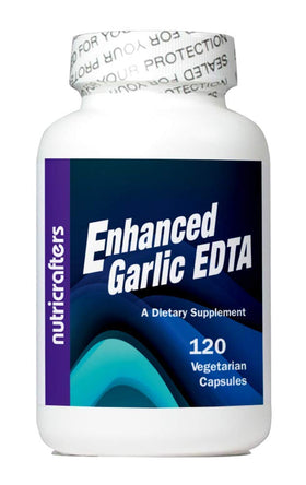 NutriCrafters support Garlic EDTA 1000mg capsules front view