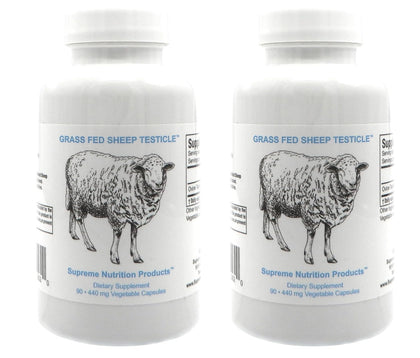 Nutrition Sheep Testicle 90 Capsules front view