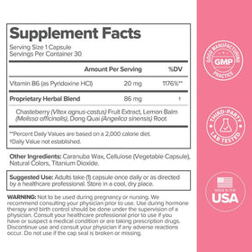 O Positiv FLO PMS Relief Gummies on a wooden table