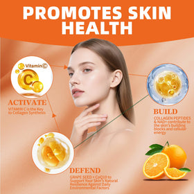 OALSE Liposomal Vitamin C Gummies 2000mg bottle side view