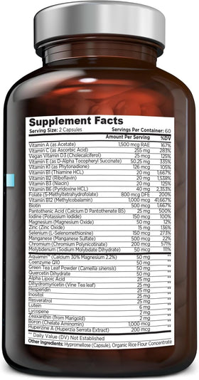 OmniBiotics Ultimate Daily Multivitamin bottle with label