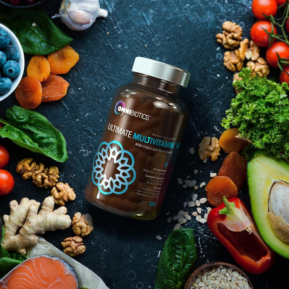 OmniBiotics Ultimate Daily Multivitamin nutritional information