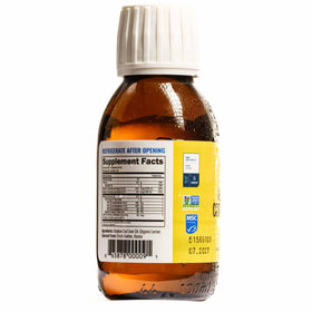 On Target Living Alaskan Cod Liver Oil with fresh lemons