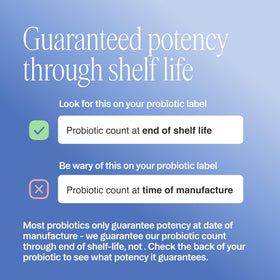 Ora Organic Vegan Probiotic Capsules displayed with natural ingredients