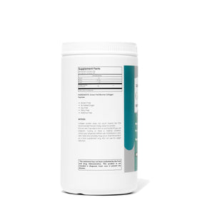 Organic Excellence Collagen Peptides Powder with kitchen utensils