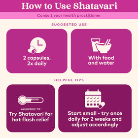 ORGANIC INDIA Shatavari Capsules with measuring spoon