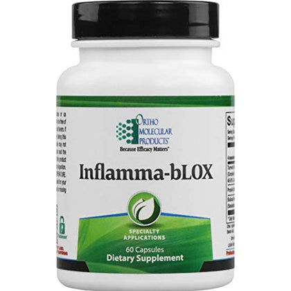 Ortho Molecular Products 5A Inflamma-bLOX 60ct capsule bottle front view