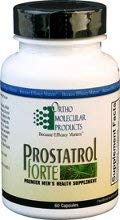 Ortho Molecular Prostatrol Forte 73g herbal supplement front view