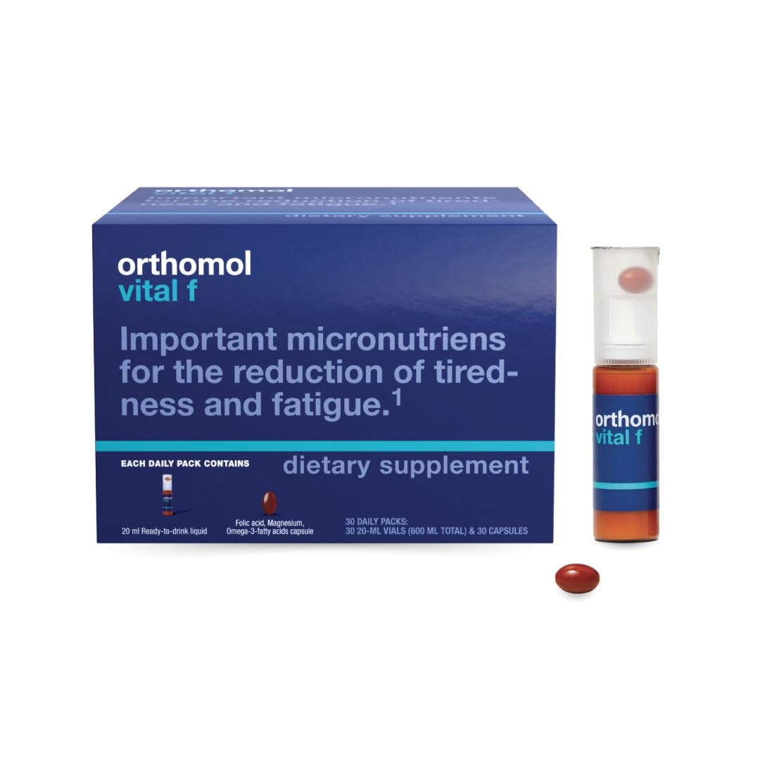 Orthomol Vital F daily multivitamin for women package front view