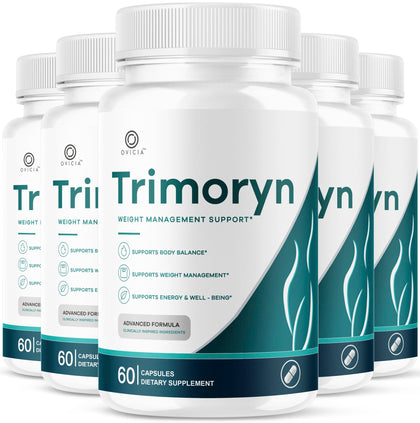 OVICIA Trimoryn Capsules 300 Count front view