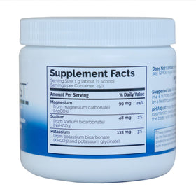 PDI Health pH Adjust Alkalinizing Formula 250g packaging