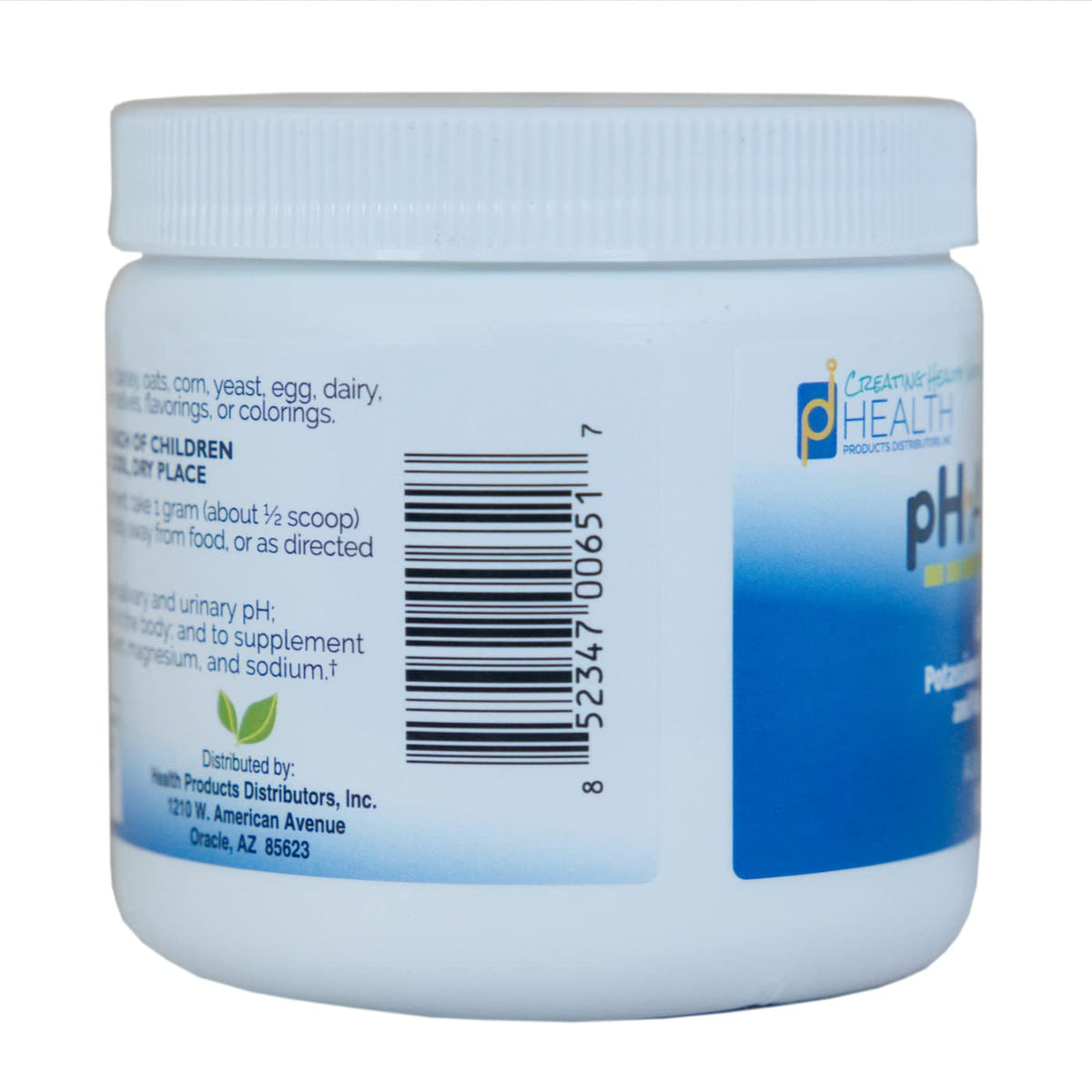 PDI Health pH Adjust Alkalinizing Formula mixed in a glass of water