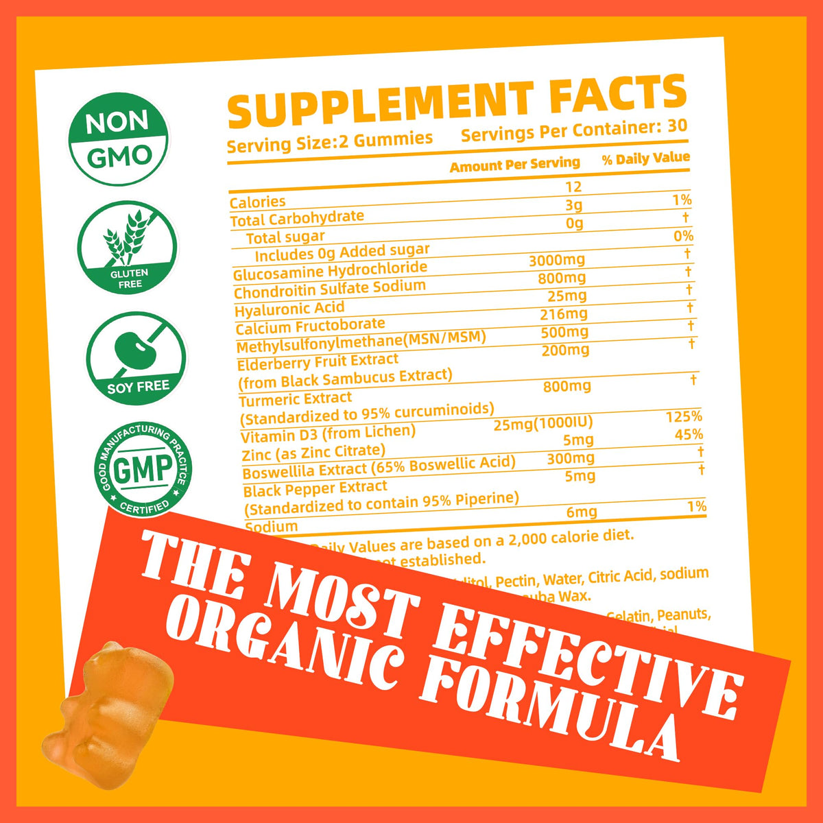 Pets Purest Glucosamine Chondroitin Gummies packaging