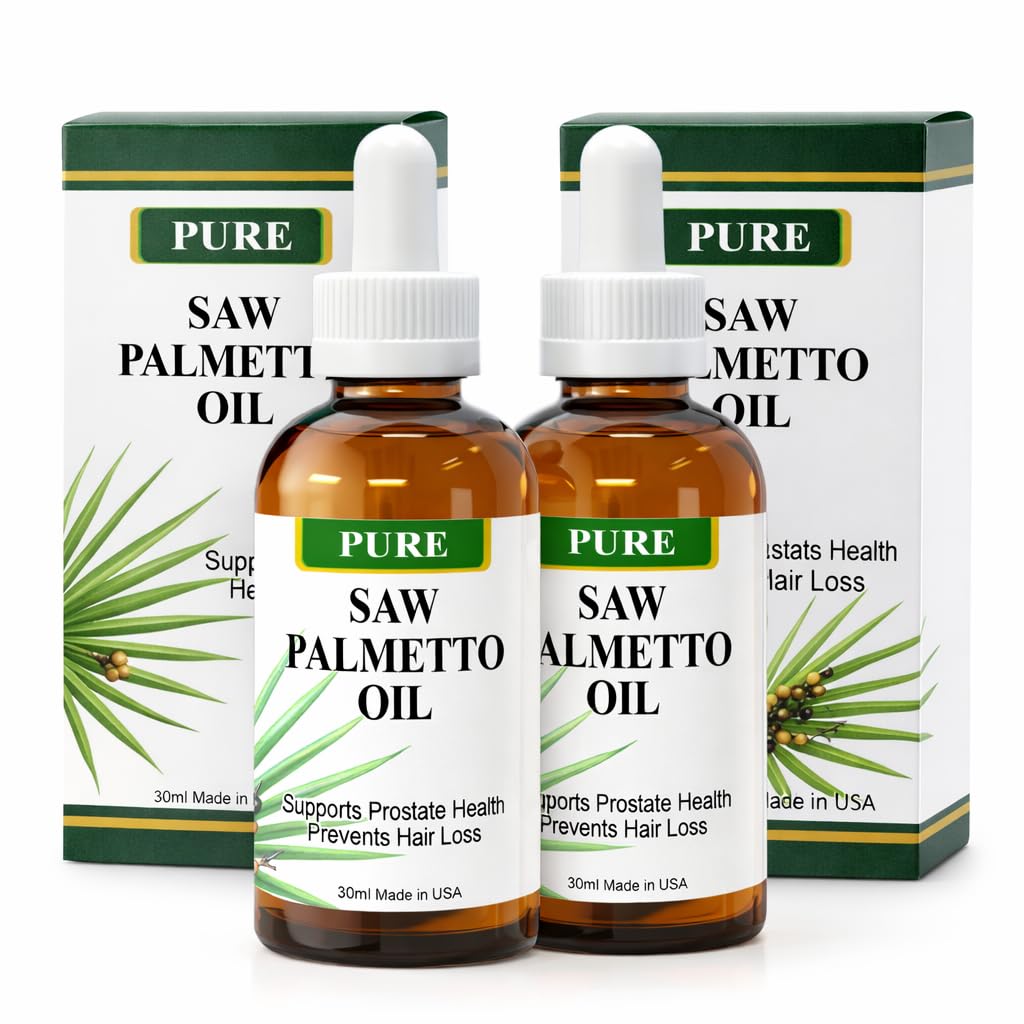 PHYTO LIFE Pure Saw Palmetto Oil 2 Fl Oz front view