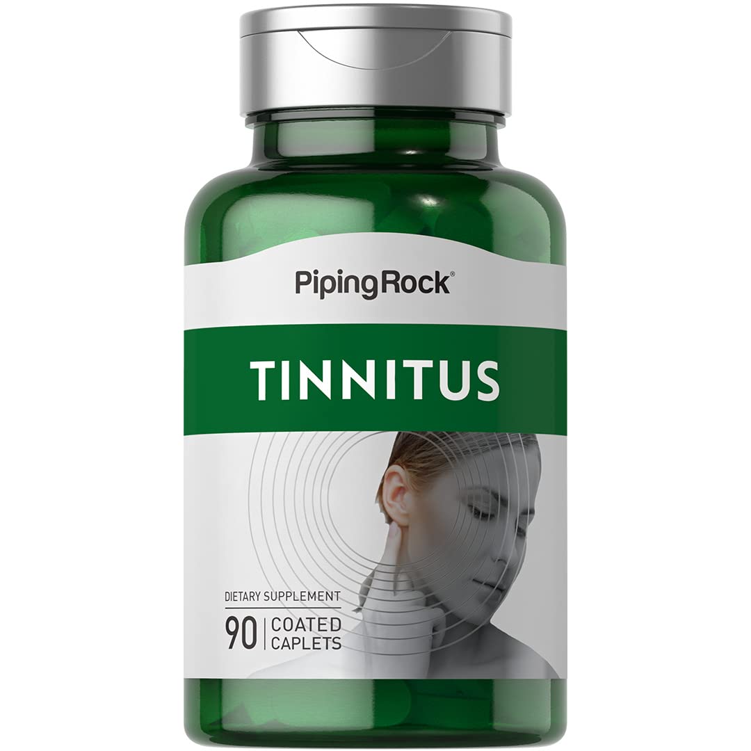 Piping Rock Tinnitus Supplement 90 caplets front view