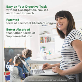 PlantFusion Vegan Iron Supplement nutritional information