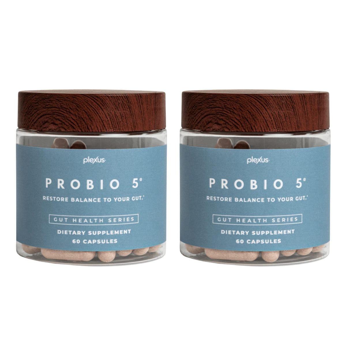 Plexus ProBio 5® 60 Capsules front view