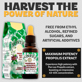 PONLEE Brazilian Green Bee Propolis Extract 30ML packaging