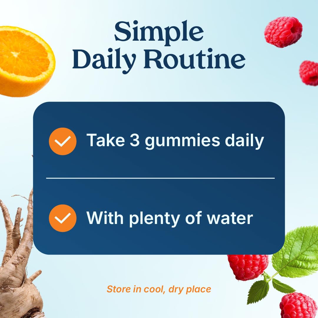 Poop Like a Champion Fiber Gummies bottle side view