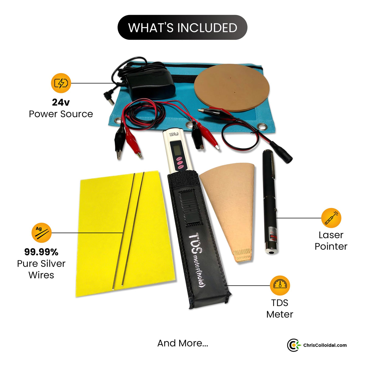Portable design of Chris Colloidal Generator Kit