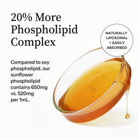 Precision Nutrients Essential Phospholipid Complex 16 fl oz side view