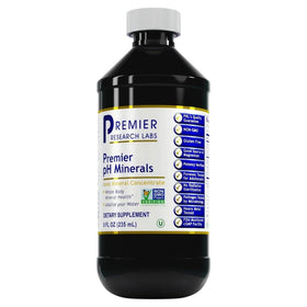 Premier Research Labs pH Minerals Trace Mineral Drops 8 fl oz front view