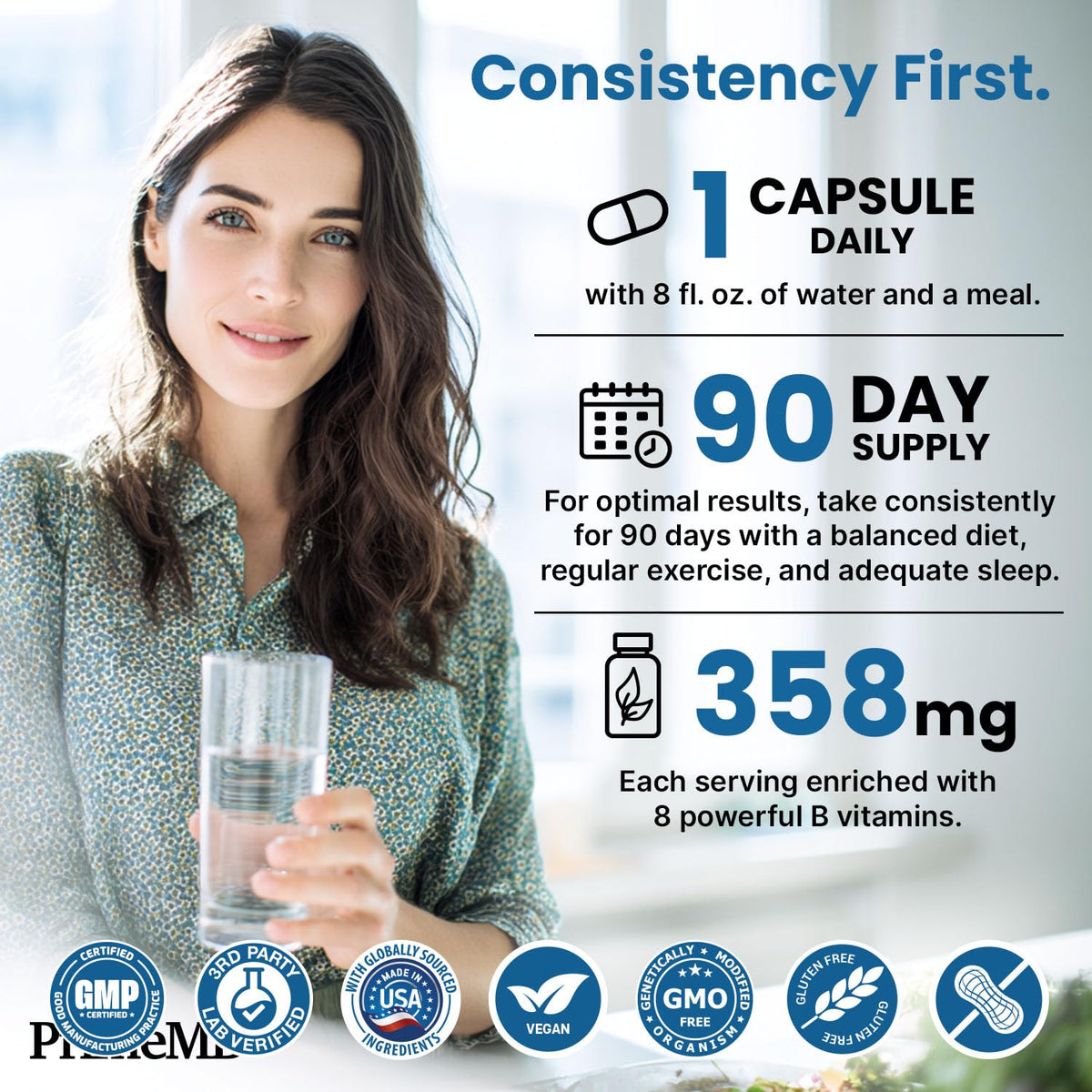 PrimeMD Methylated B Complex in hand