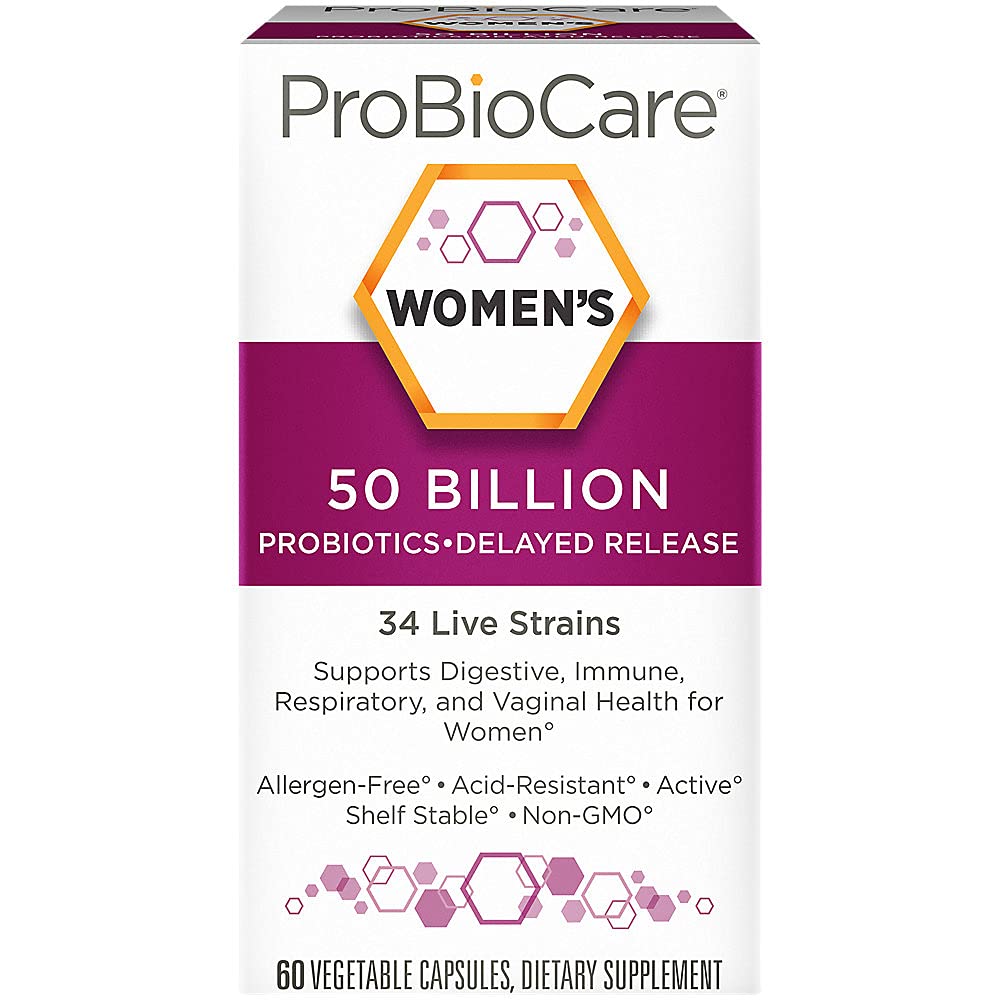 ProBioCare Probiotics for Women 50 Billion CFUs front view