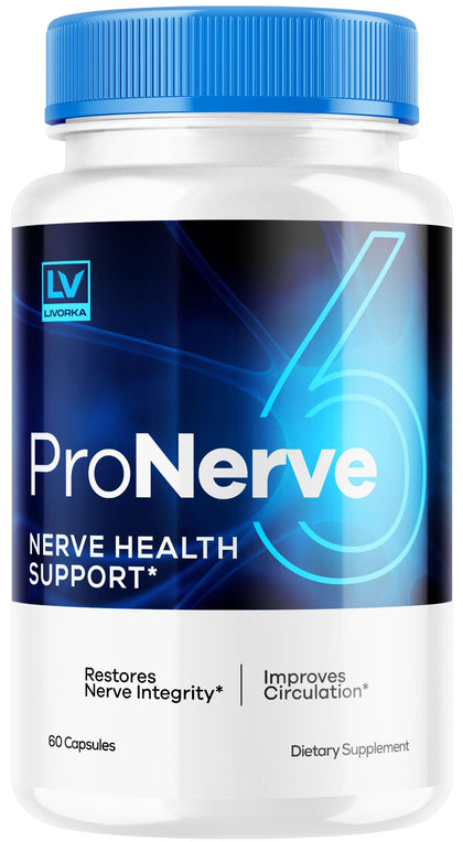 ProNerve 6 Advanced Formula Capsules front view