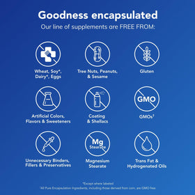 Pure Encapsulations O.N.E. Omega Fish Oil Softgel with measurement