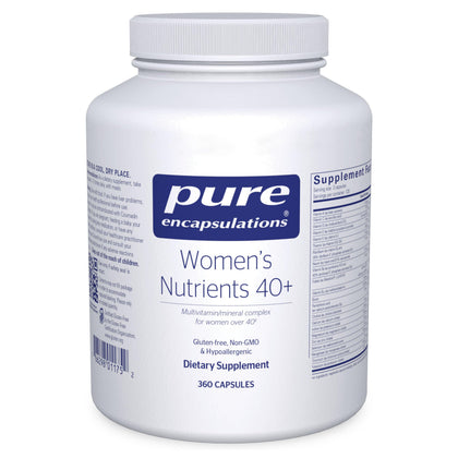 Pure Encapsulations Women's Nutrients 40+ 360 Capsules front view