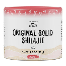 Pure Himalayan Shilajit Solid 36g front view