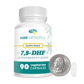 Pure Nootropics 7,8-DHF 25 mg Capsules front view
