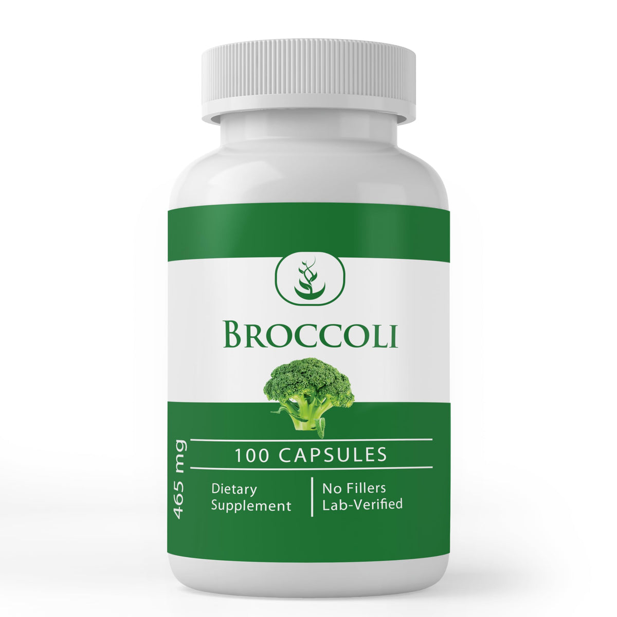 Pure Original Ingredients Broccoli Extract Capsules front view