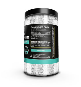PURE ORIGINAL INGREDIENTS Collagen Peptides bottle with label