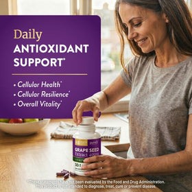 Purely Holistic Grape Seed Extract Capsules with measuring spoon